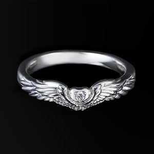 Angel Beats! 10th AnniversaryWedding Ring for Kanade